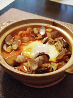 あさりと豆腐と野菜のヘルシースンドゥブ-レシピのメイン写真