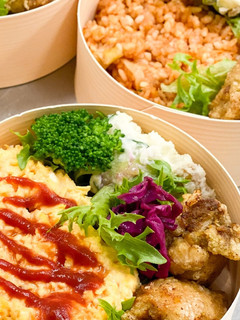 炊飯器で!洋風炊き込みご飯(オムライス)-レシピのメイン写真