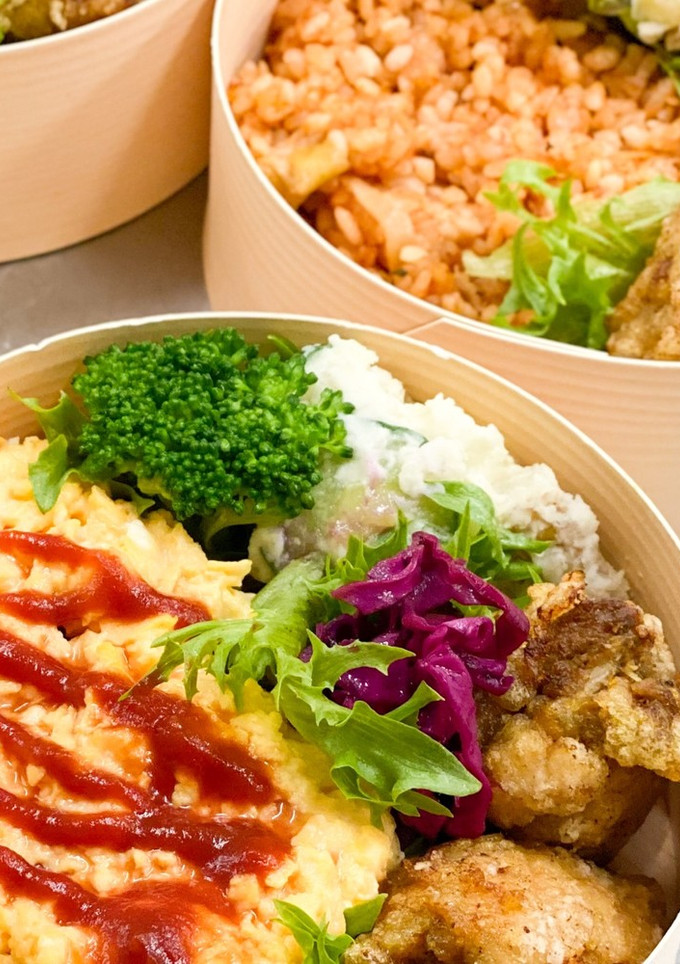炊飯器で！洋風炊き込みご飯(オムライス)-レシピのメイン写真