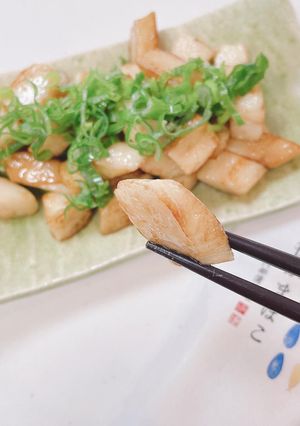阿部の笹かまぼこのバター醤油-レシピのメイン写真