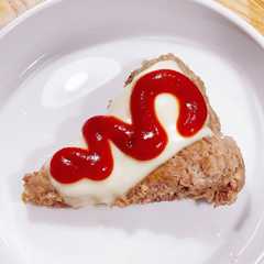 รูปของ 時短！袋で卵なしパン粉なし豆腐ハンバーグ