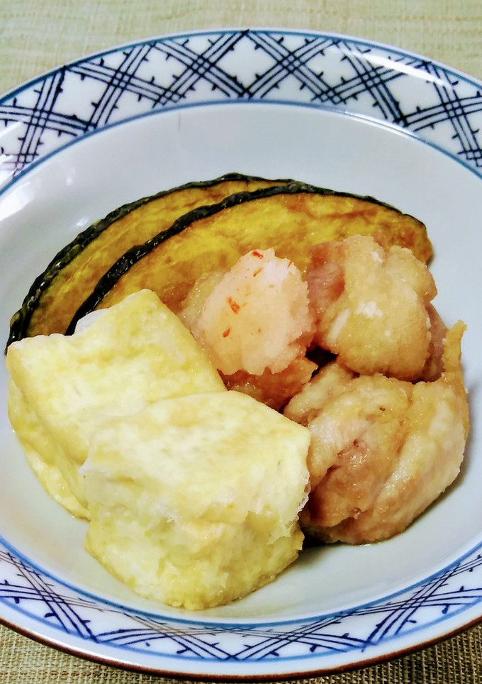 豆腐と鶏肉の揚げ出し-レシピのメイン写真
