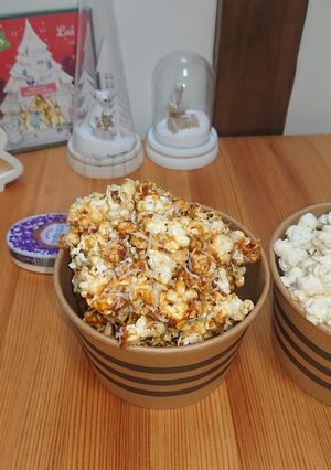 マシュマロでつくるキャラメルポップコーン-レシピのメイン写真