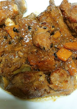 骨付き肉のオレンジ煮-レシピのメイン写真