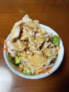 激キモ豚しゃぶサラダ-レシピのメイン写真