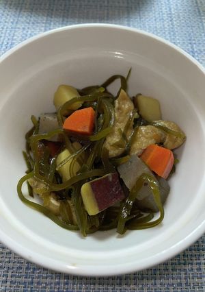 切り昆布の五目煮-レシピのメイン写真