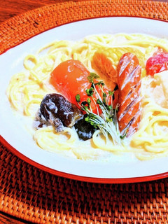 ポトフのクリームスープパスタ-レシピのメイン写真