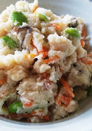 洋風 バジル風味のおから煮-レシピのメイン写真