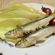 稚鮎と実山椒のコンフィ