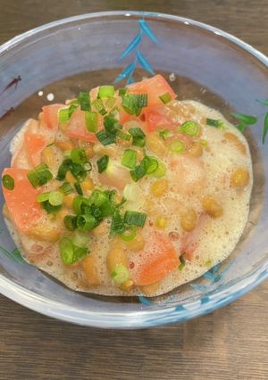 トマト納豆『きのう何食べた』#106-レシピのメイン写真