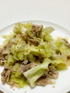 豚バラとキャベツのみそ炒め♪♪-レシピのメイン写真