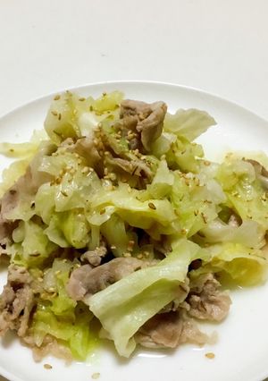 豚バラとキャベツのみそ炒め♪♪-レシピのメイン写真