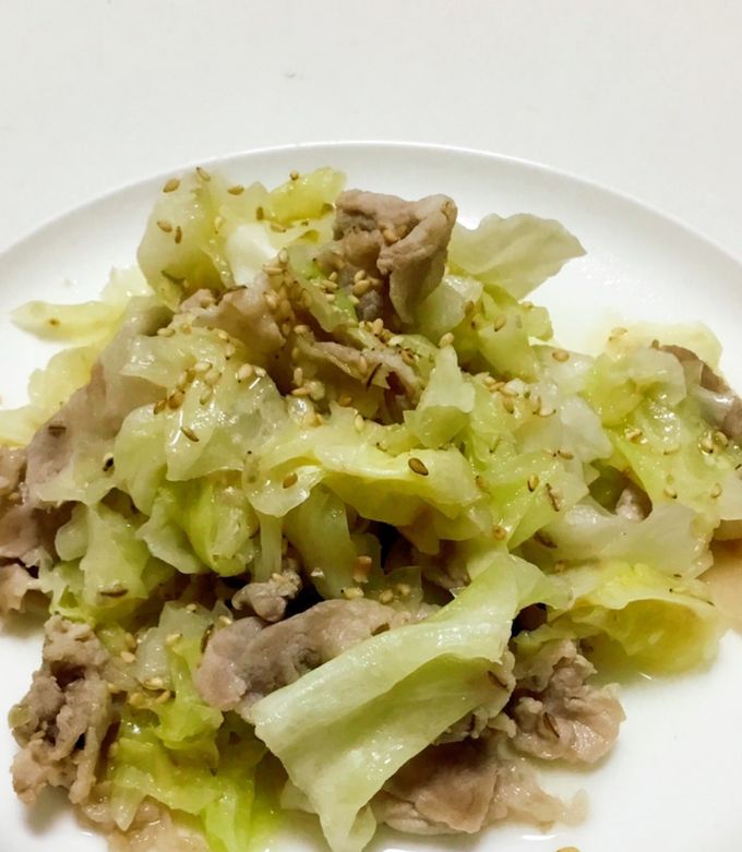 豚バラとキャベツのみそ炒め♪♪-レシピのメイン写真