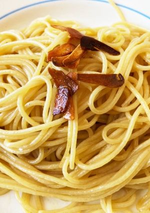 牡蠣だしペペロンチーノ-レシピのメイン写真