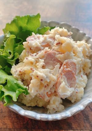 マスタード風味のおつまみポテサラ-レシピのメイン写真