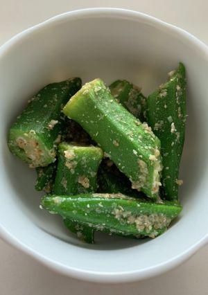 オクラの胡麻和え-レシピのメイン写真