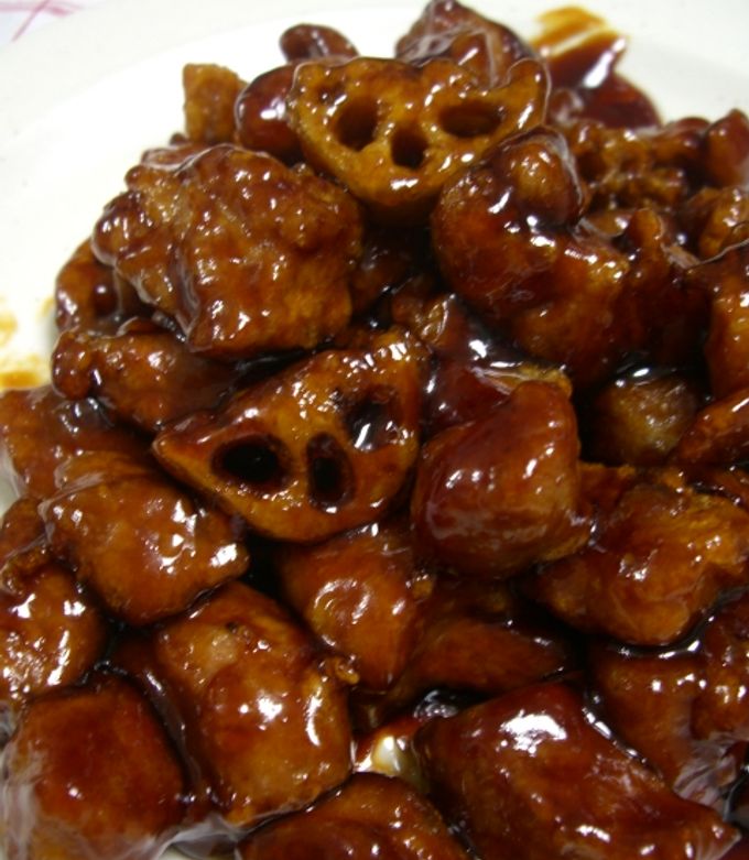 黒酢の酢豚 レンコン入り by きゃさりん亭 【クックパッド】 簡単