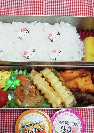 ６月 中学生のお弁当②-レシピのメイン写真