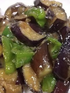 なすとピーマンの味噌炒め-レシピのメイン写真