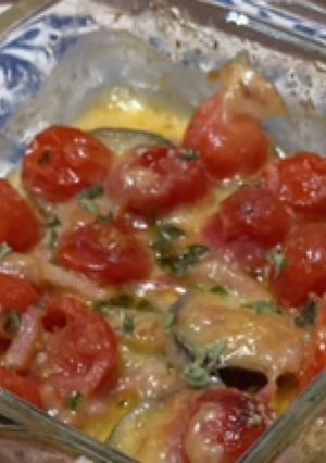 なすとプチトマトのチーズ焼き-レシピのメイン写真