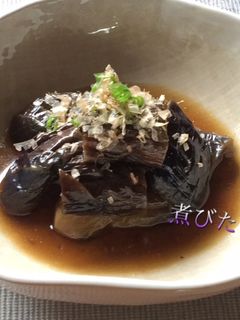 なすの煮びたし-レシピのメイン写真