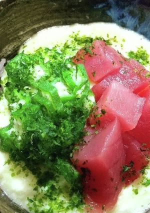 まぐろの山かけ丼-レシピのメイン写真