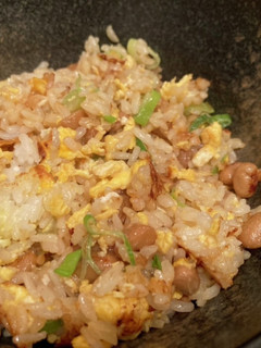 ネギの香味納豆たまごチャーハン-レシピのメイン写真