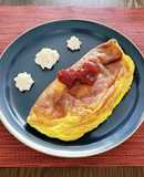 パンケーキみたいなスフレオムレツ