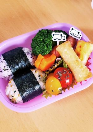 骨折中の幼児弁当　覚書-レシピのメイン写真