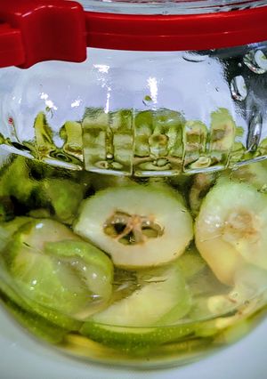ボケの実の　リンゴ酢漬け-レシピのメイン写真