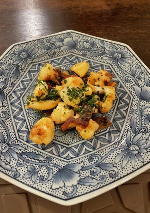 イカなんこつのカレー炒めを作ってもらった-レシピのメイン写真
