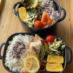 本日のお弁当:シャケのレモンローズマリー-レシピのメイン写真
