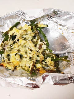 アイコ(ミヤマイラクサ・エラ)チーズ焼き-レシピのメイン写真