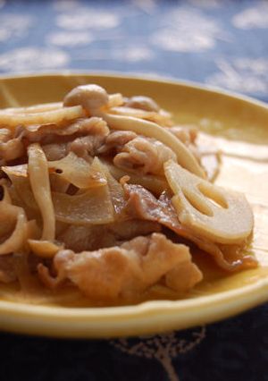 豚肉とれんこんのさっぱり炒め-レシピのメイン写真