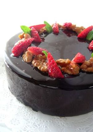 簡単♪チョコレートムースケーキ-レシピのメイン写真