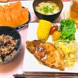 豚味噌だれメインの夕飯メニューレシピ
