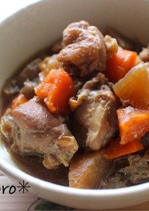 m炊飯器DE筑前煮-レシピのメイン写真