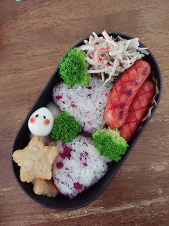 JK☆カリカリ梅おにぎり弁当♪-レシピのメイン写真