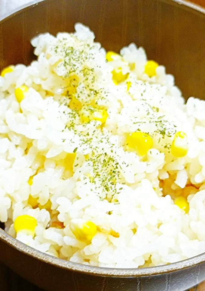 シャキ＆甘～いとうもろこしの炊き込みご飯-レシピのメイン写真