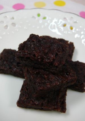 レンジでケーキ（ココア味）-レシピのメイン写真