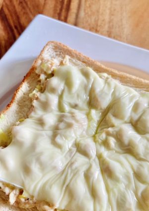 野菜もたべよう!ツナチーズトースト-レシピのメイン写真
