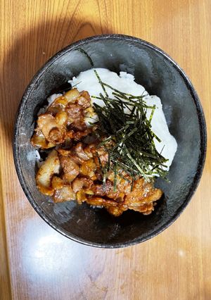 豚とろろ丼-レシピのメイン写真