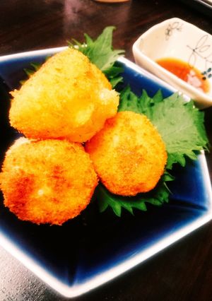 餅アレンジレシピ✧*｡お餅チーズフライ-レシピのメイン写真