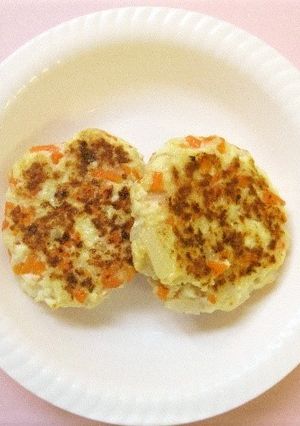 【離乳完了期】豆腐ハンバーグ-レシピのメイン写真