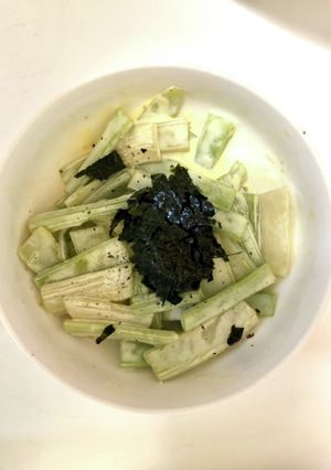 ウドのマヨだし醤油あえ-レシピのメイン写真
