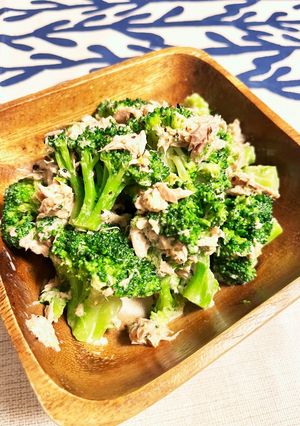 だしマヨで食べるブロッコリーとツナサラダ-レシピのメイン写真