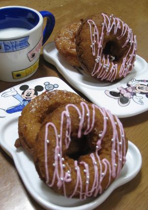子供と作る♪　ドーナツ（トッピングつき）-レシピのメイン写真