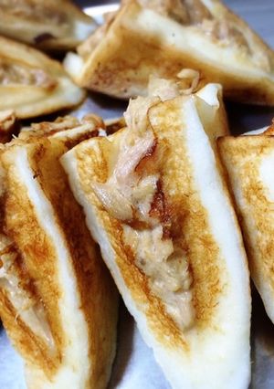 簡単おかず:はんぺんのツナマヨ焼き-レシピのメイン写真
