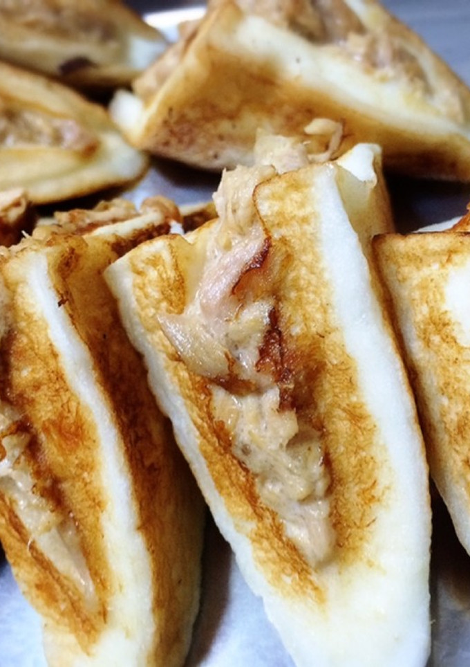 簡単おかず:はんぺんのツナマヨ焼き-レシピのメイン写真