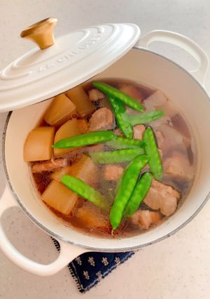 大根と豚ロース肉の煮もの-レシピのメイン写真